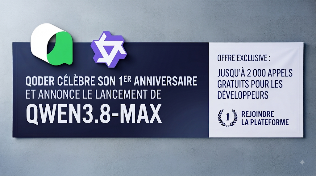  Qoder fête son 1er anniversaire avec le lancement de Qwen3.8-Max : Jusqu'à 2 000 appels gratuits pour les développeurs !