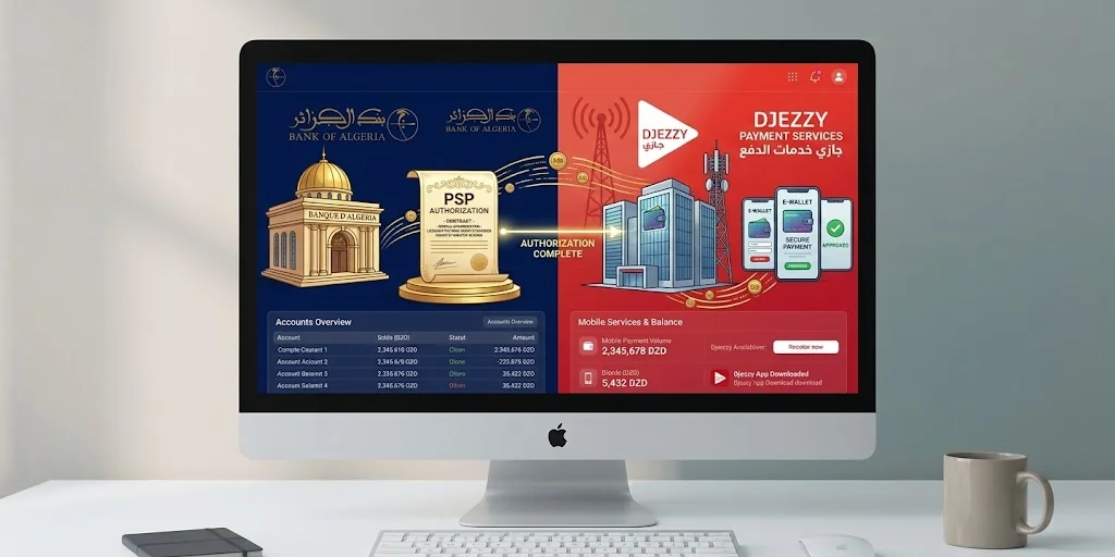 Autorisation de constitution comme prestataire de services de paiement pour Djezzy Payment Services